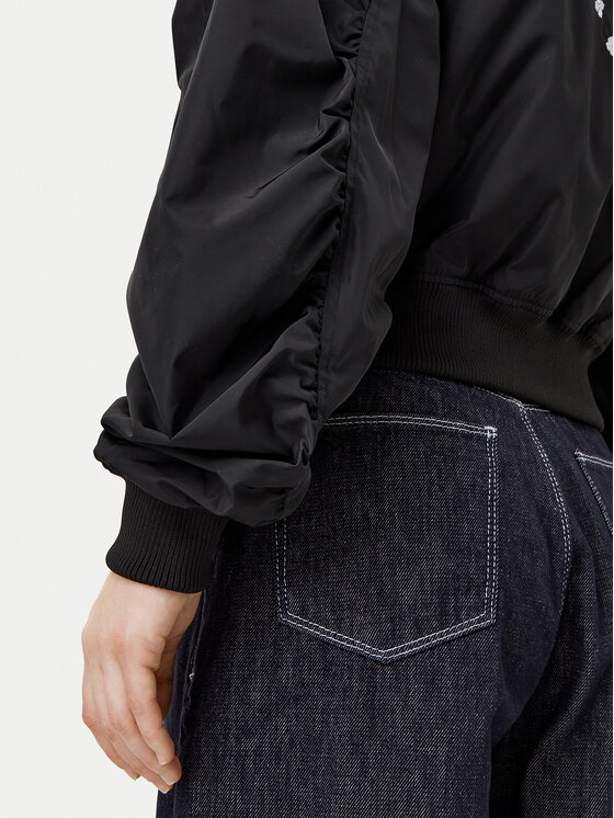 KARL LAGERFELD KARL LAGERFELD Bundy bomber A1W14039 Čierna Regular Fit