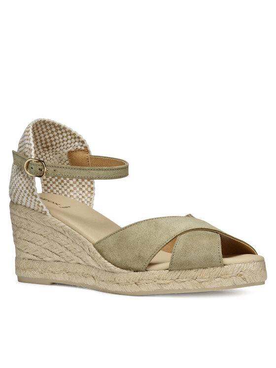 Geox Geox Espadrilles D Gelsa Low D45NGA 00022 C3704 Khaki