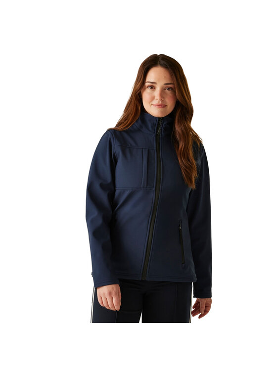 Regatta Regatta Kurtka softshell RG2163 Granatowy Long Fit