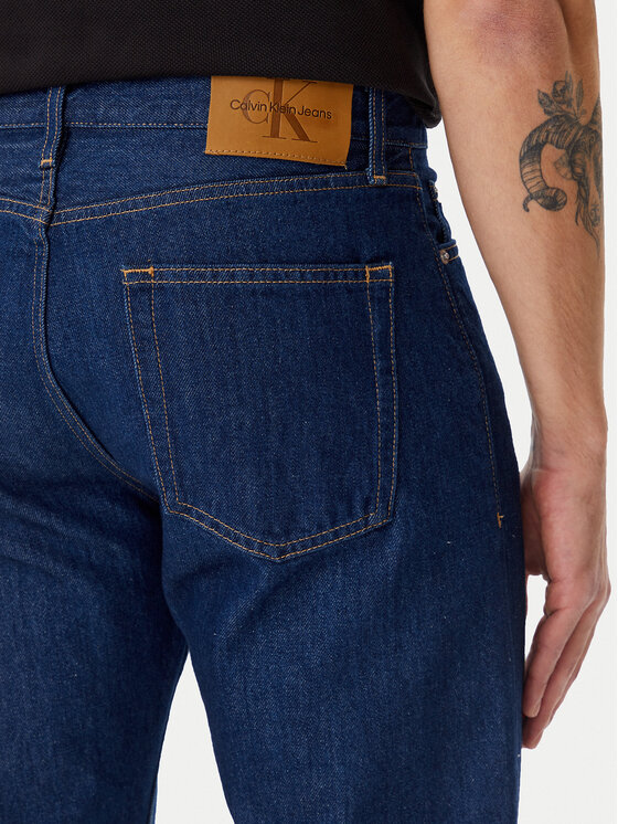 Calvin Klein Jeans Calvin Klein Jeans Jeansy J30J327207 Granatowy Straight Fit