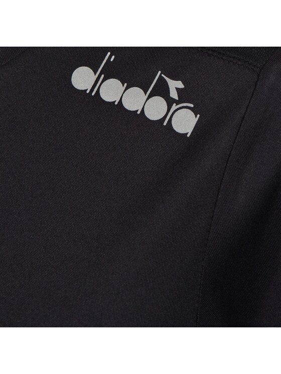 Diadora Diadora T-Shirt L. SS CORE TEE Czarny Regular Fit