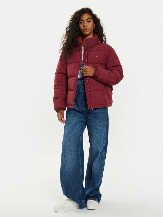 Tommy Jeans Tommy Jeans Pehelykabát Regatta DW0DW18827 Piros Regular Fit