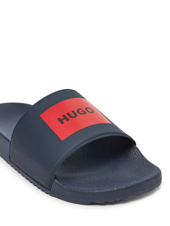 HUGO HUGO Klapki Timein Slid 50548061 Granatowy