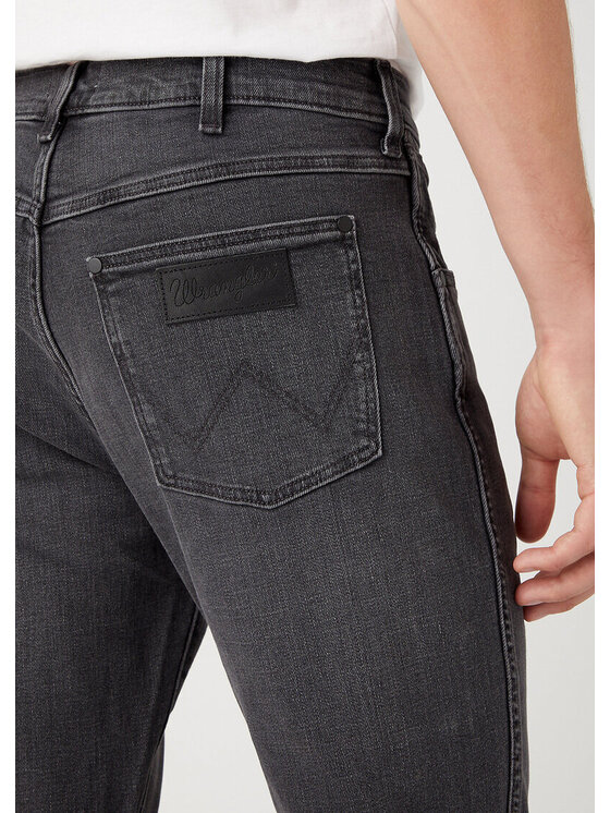 Wrangler Wrangler Jeansy LARSTON Czarny Slim Fit