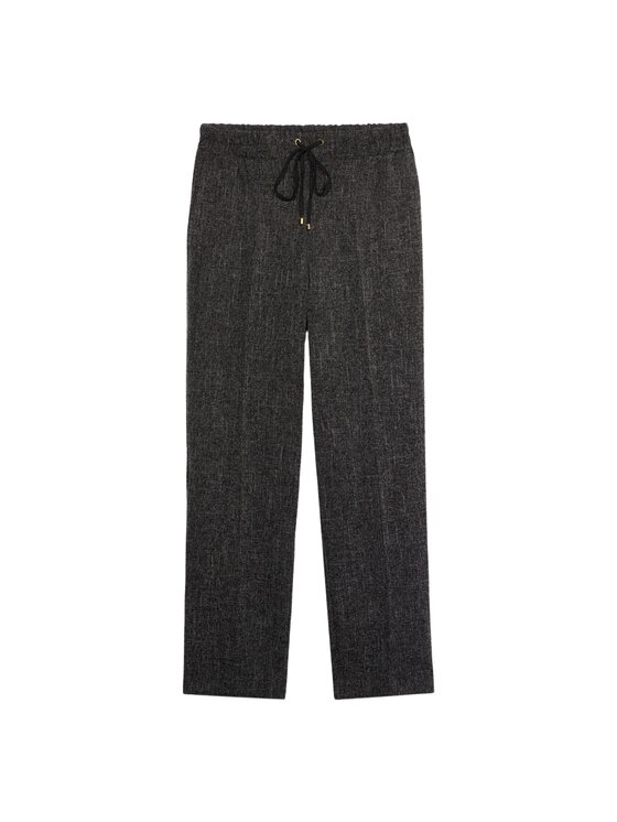 Oltre Oltre Spodnie materiałowe P00IJ002423N033 Szary Boy Fit