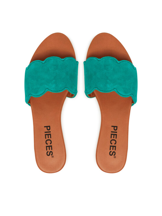 Pieces Pieces Şlapi 17156838 Verde