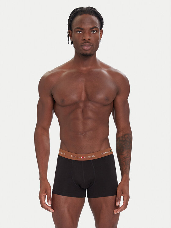 Tommy Hilfiger Tommy Hilfiger Set 3 parov boksaric UM0UM02763 Črna