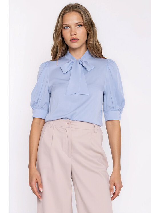 NIFE NIFE Halenka B233 Modrá Regular Fit