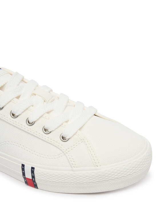 Tommy Jeans Tommy Jeans Πάνινα παπούτσια Archive Y2K EN0EN02956 Λευκό