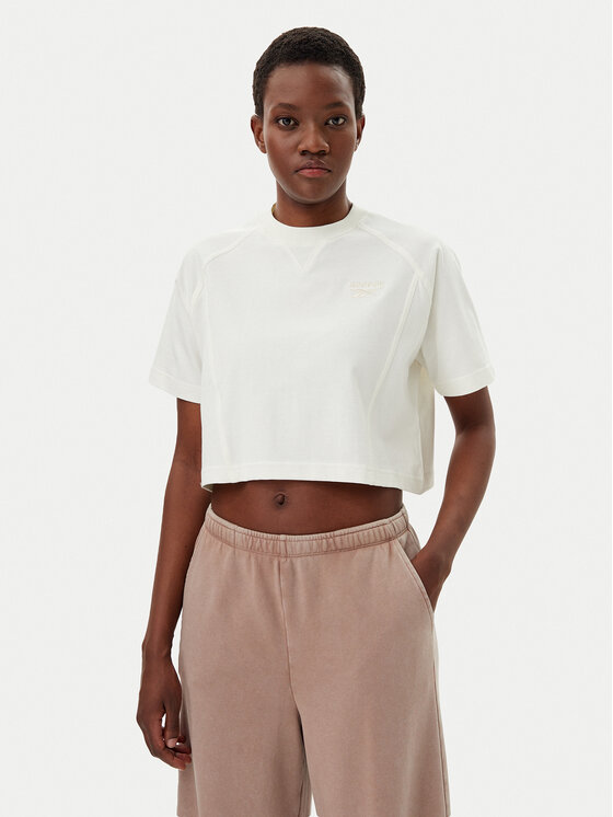 Reebok Reebok T-Shirt 100214091 036-90-02 Écru Regular Fit