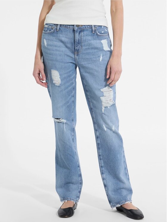 Guess Jeans Guess Jeans Jeansy 176845 Modrá Relaxed Fit