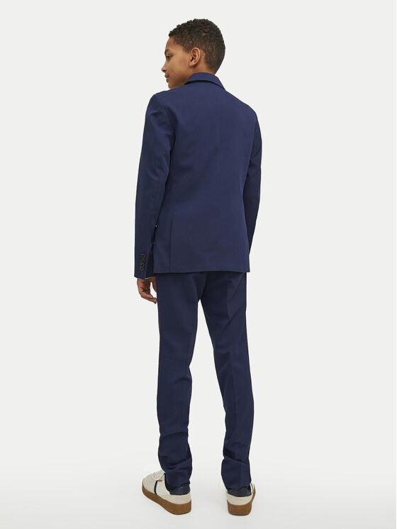 Jack&Jones Junior Jack&Jones Junior Öltöny Solar 12198318 Sötétkék Super Slim Fit