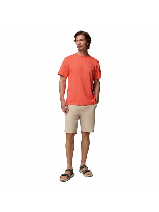 Columbia Columbia T-Shirt 215499 Pomarańczowy Regular Fit