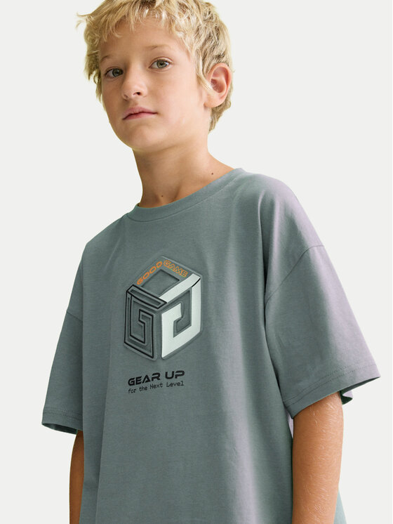 Mayoral Mayoral Marškinėlių ir šortų komplektas 6690 Spalvota Regular Fit