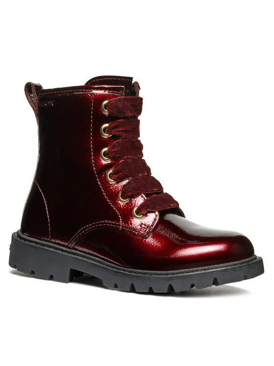 Geox Geox Zimske čizme J Shaylax Girl J46EXA 00067 C7005 S Tamnocrvena