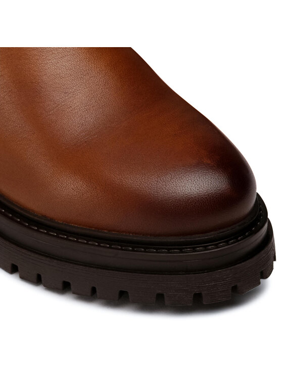 Geox Geox Polokozačky D Iridea M D04HRM 02246 C6001 Hnědá