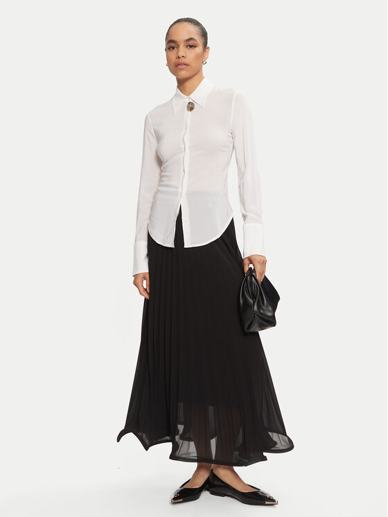 PINKO PINKO Πουκάμισο 100612 A1NI Λευκό Regular Fit