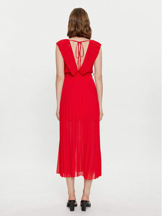 Dixie Dixie Coctailkleid A319J043 Rot Regular Fit