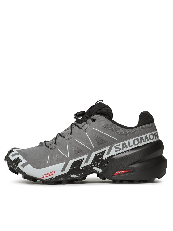 Salomon Salomon Buty do biegania Speedcross 6 L41738000 Szary