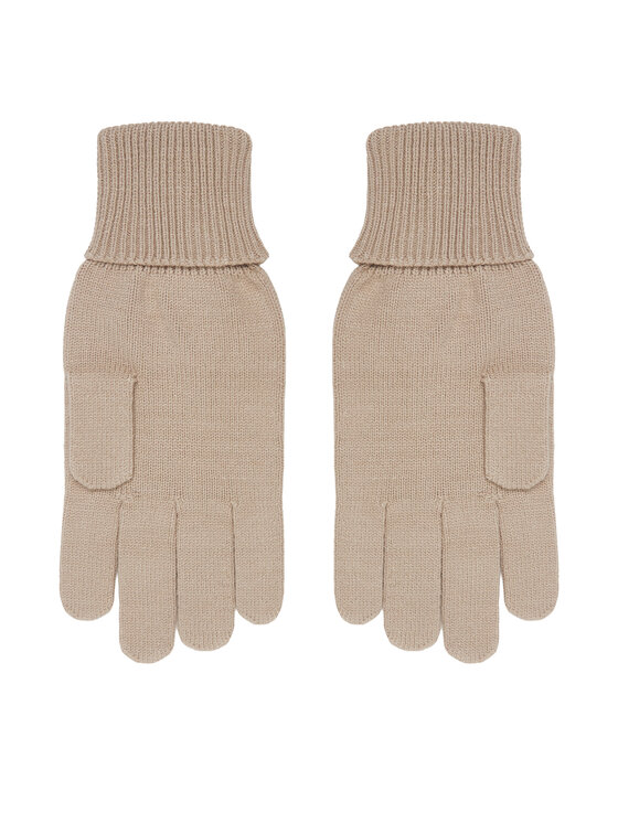 Calvin Klein Calvin Klein Moteriškos Pirštinės LV14F8021G Smėlio
