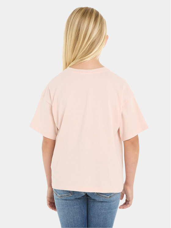 Calvin Klein Jeans Calvin Klein Jeans T-Shirt Serenity IG0IG02434 Różowy Boxy Fit