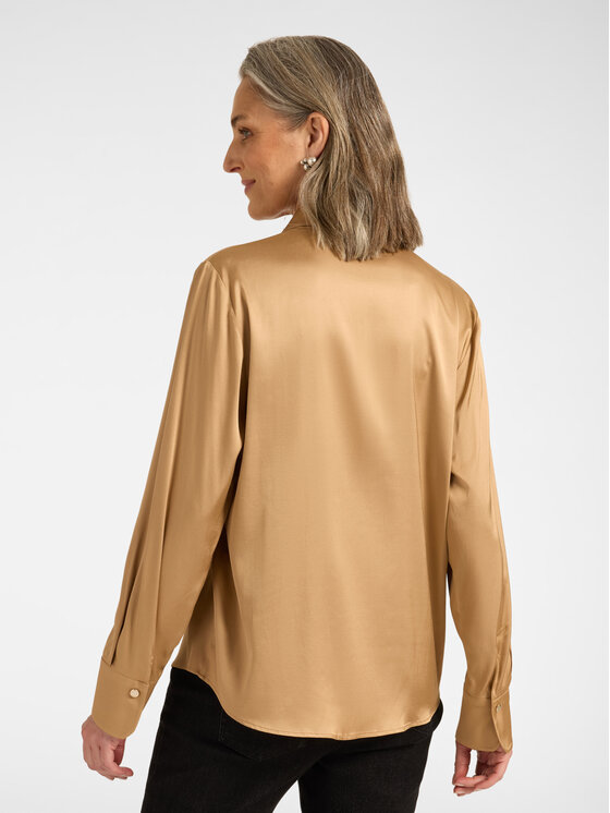 Elena Mirò Elena Mirò Koszula 5127P300366N012 Brązowy Regular Fit