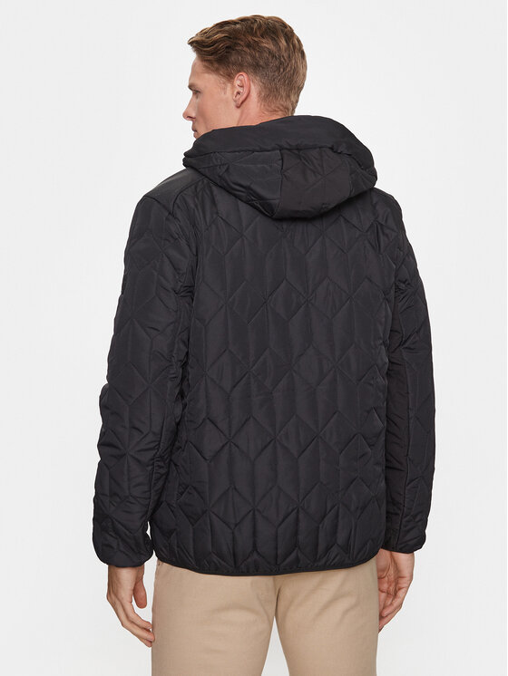 Lindbergh Lindbergh Μπουφάν χειμωνιάτικο 30-301103 Μαύρο Relaxed Fit
