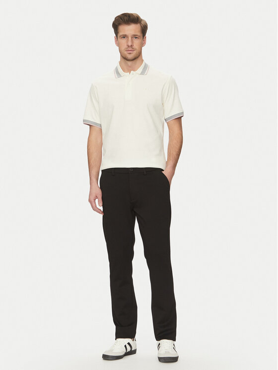 Blend Blend Bavlnené nohavice 20717828 Čierna Slim Fit