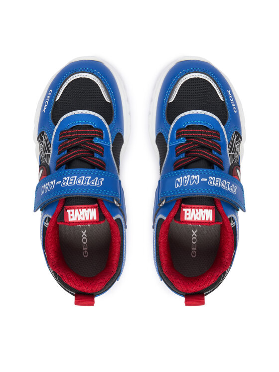 Geox Geox Superge J Ciberdron Boy J66LBK 01454 C0245 S Črna