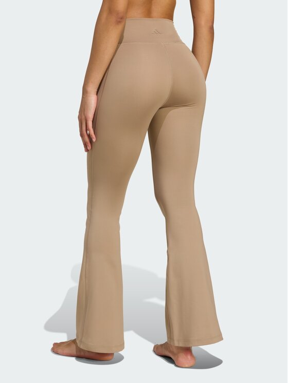 adidas adidas Legginsy 147953 Brązowy Fitted Fit