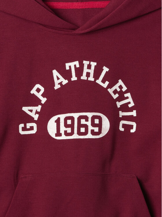 Gap Gap Felpa 468554-02 Rosso Regular Fit