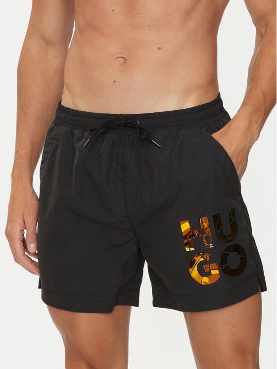 Férfi Úszónadrág HUGO, Méret: S, Fekete, Rame 50524667
