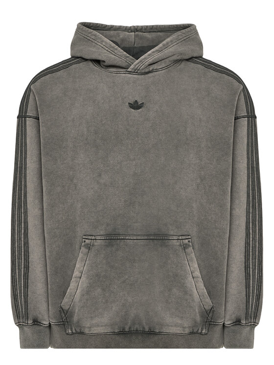adidas adidas Pulóver Premium Essentials Retro JD0245 Szürke Loose Fit