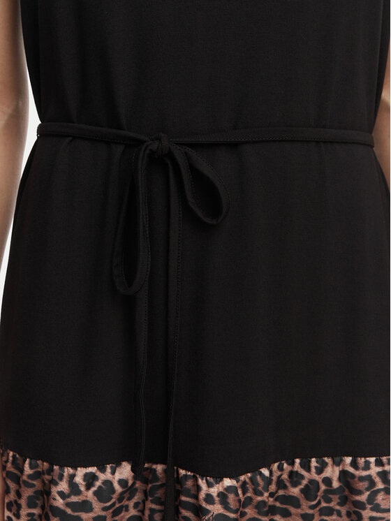 Liu Jo Beachwear Liu Jo Beachwear Kleid für den Alltag VA6127 JS360 Schwarz Regular Fit