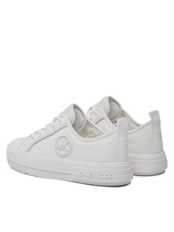 MICHAEL Michael Kors MICHAEL Michael Kors Plátenky Evy Lace Up 43R4EYFS1D Biela