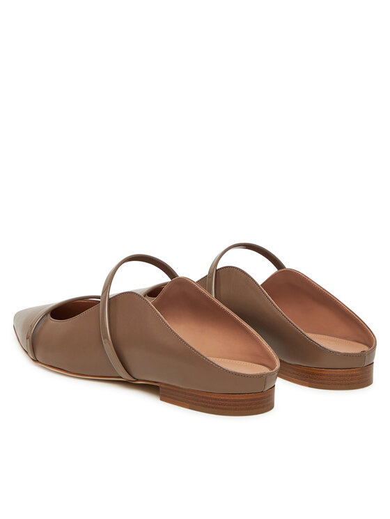 MALONE SOULIERS MALONE SOULIERS Natikači Maureen Flat 328 Rjava