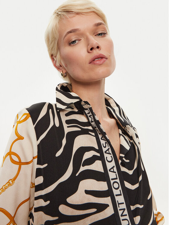 LOLA CASADEMUNT lola_casademunt Сорочка LF2415026 Чорний Regular Fit