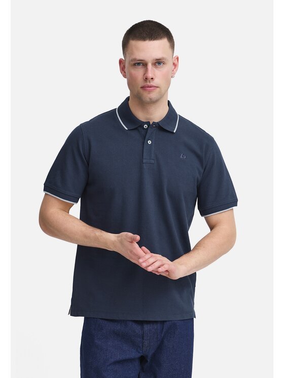Blend Blend Polo 20717915-194024 Blu Regular Fit