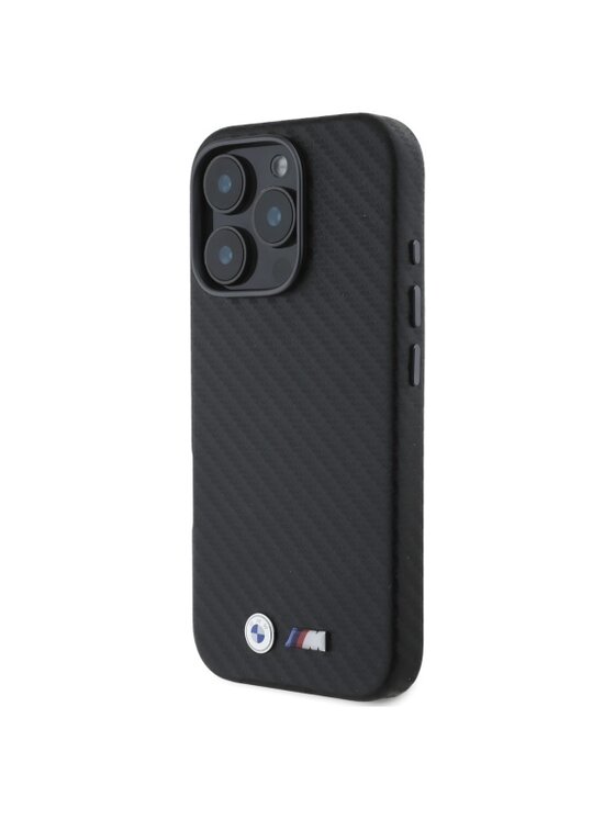 Etui na telefon BMW Motorsport, Czarne, Apple iPhone 16 Pro Max