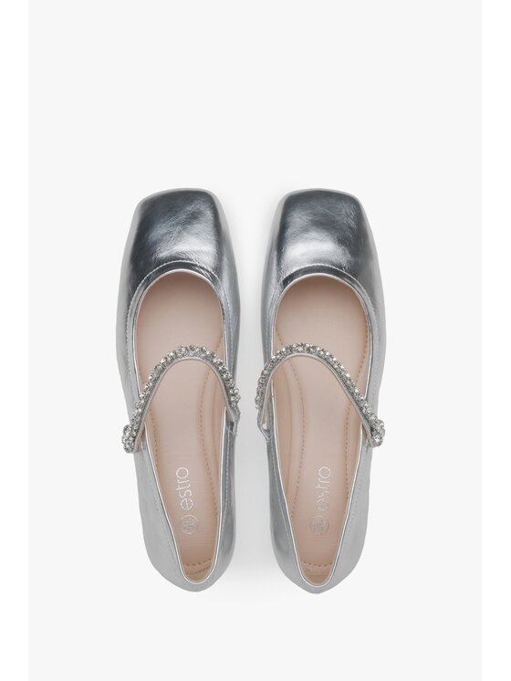 Estro Estro Ballerine ER00115276 Argento