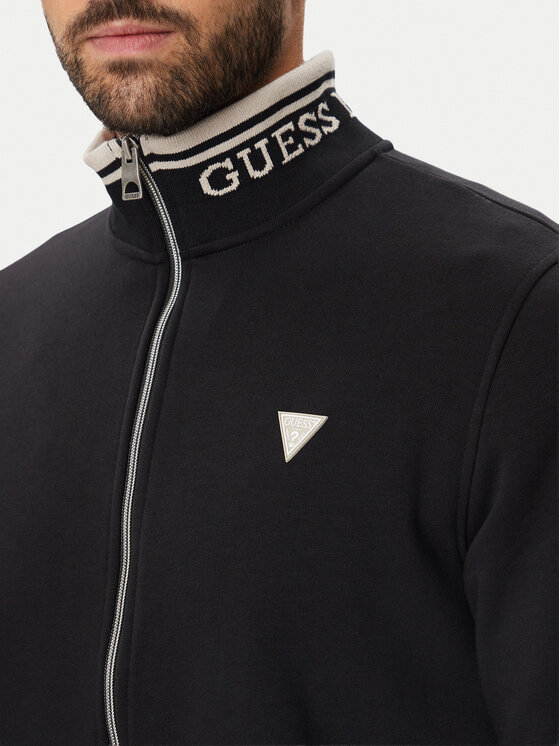Guess Guess Hanorac M6BQ52 K6169 Negru Slim Fit