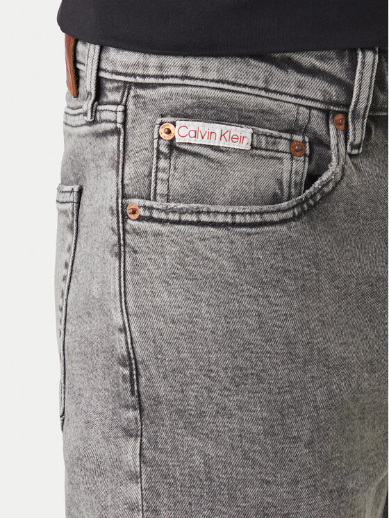 Calvin Klein Jeans Calvin Klein Jeans Jeansy LV04RF928G Šedá Tapered Fit