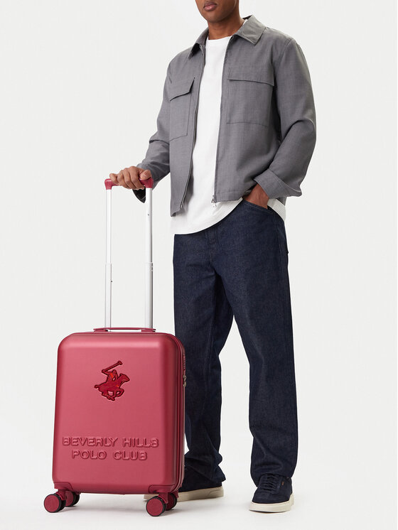 Beverly Hills Polo Club Beverly Hills Polo Club Kabinenkoffer CEO-BHPC-S-004-08-BURGUNDY Dunkelrot