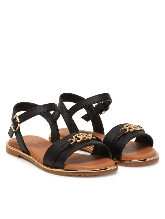 Tommy Hilfiger Tommy Hilfiger Sandály T3A2-33778-0326 M Černá
