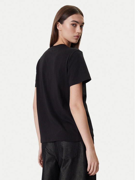 KARL LAGERFELD KARL LAGERFELD Tricou A4W17050 Negru Regular Fit