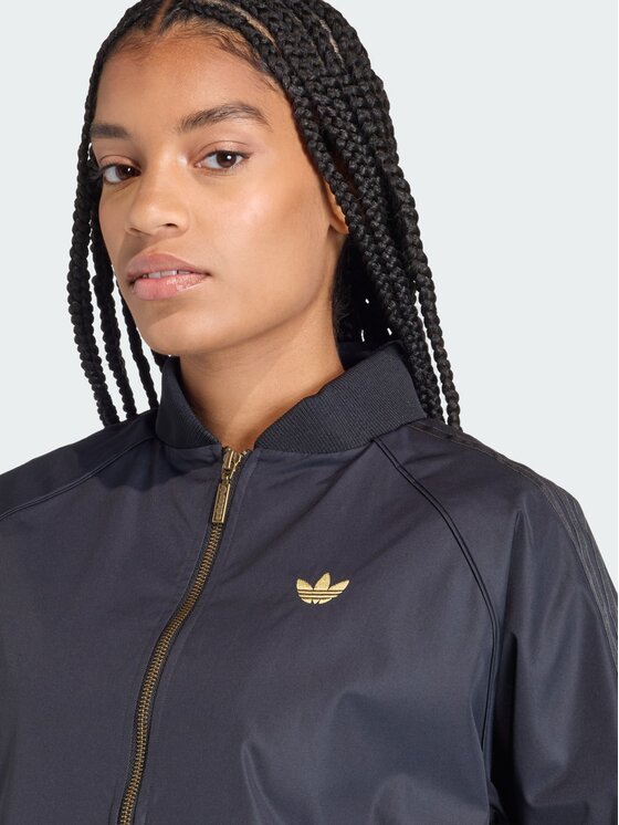 adidas adidas Bluza 163049 Czarny Loose Fit
