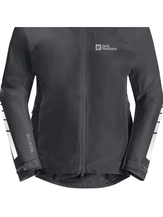 Jack Wolfskin Jack Wolfskin Kurtka przejściowa Morobbia 2l Jkt M Czarny Regular Fit