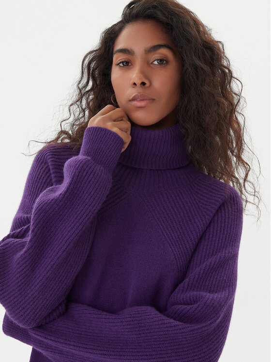 Liu Jo Liu Jo Strickkleid MF5063 MS009 Violett