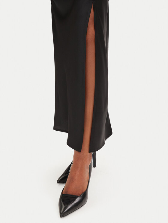 HUGO HUGO Sukienka koktajlowa 50570920 Czarny Slim Fit