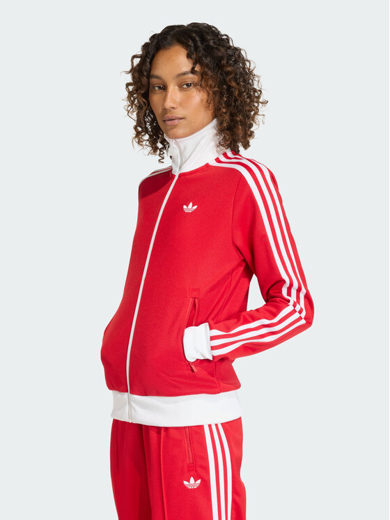adidas adidas Bluza CLASSIC Czerwony Regular Fit